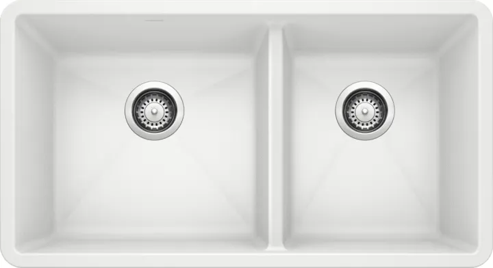 BLANCO PRECIS 1¾ (33" 60/40 double-bowl undermount sink)