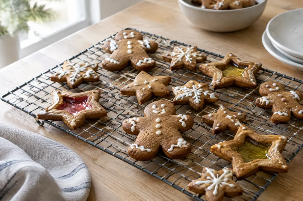 Illustration of Classic Gingerbread Cookies