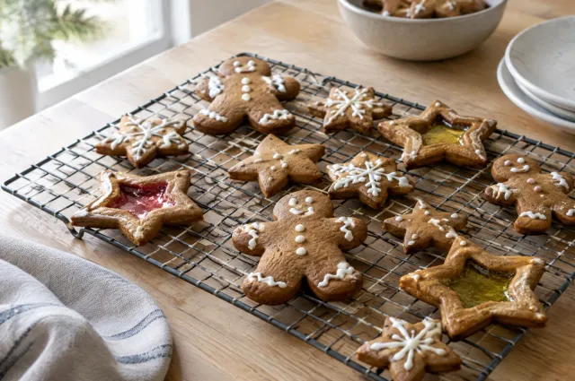 Illustration of Classic Gingerbread Cookies