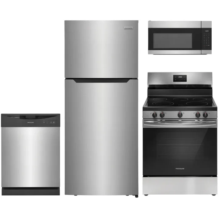 Frigidaire 4-Piece Stainless Kitchen Package