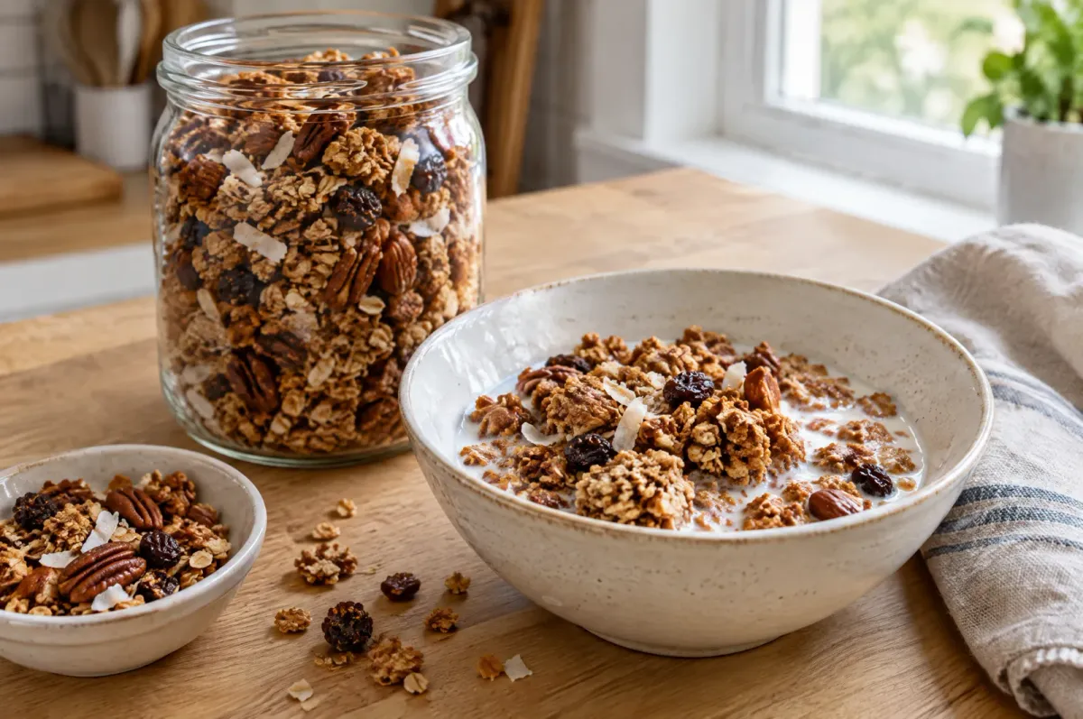 Illustration of Gingerbread Granola