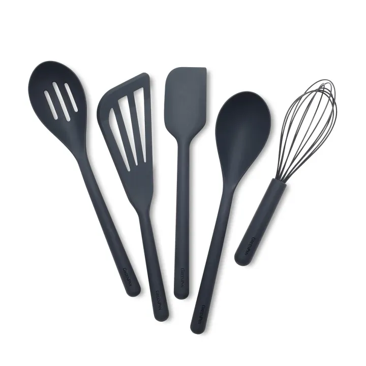GreenPan Platinum Silicone Tools 5-Piece Utensil Set