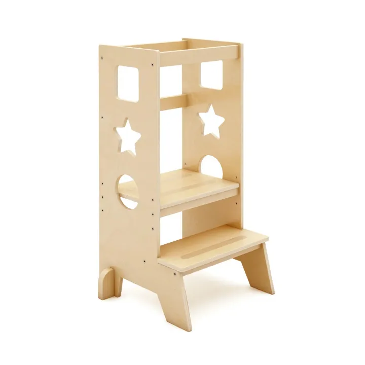 Guidecraft Jr. Classic Kitchen Helper Step-Up