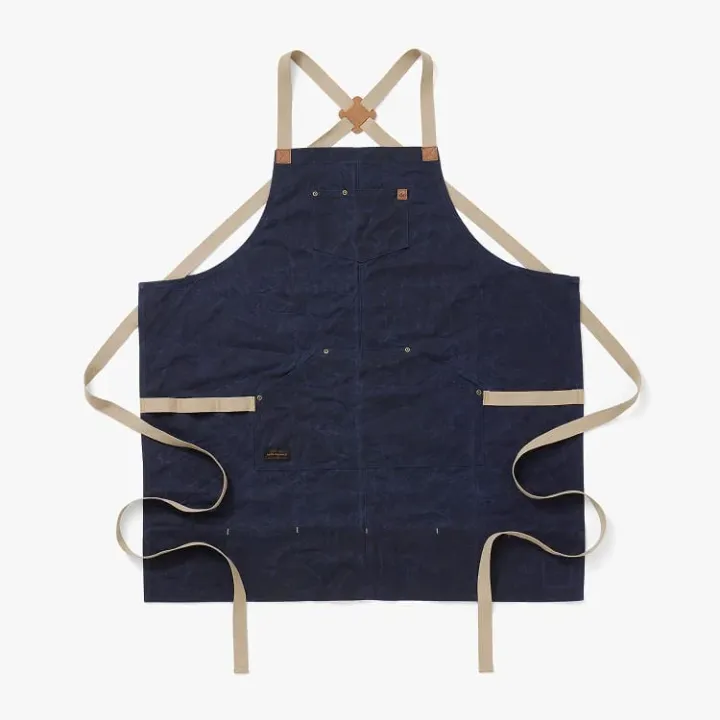 Hedley & Bennett Field Apron - Atlantic (Waxman)