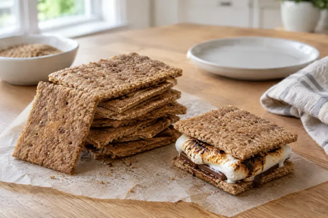 Illustration of Homemade Graham Crackers