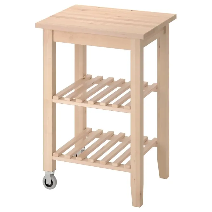 IKEA BEKVÄM Kitchen cart, beech