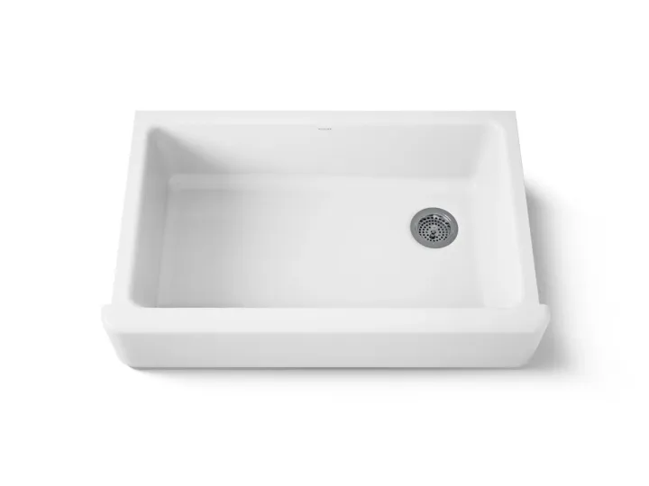 KOHLER Whitehaven 35-3/4" undermount single-bowl farmhouse kitchen sink