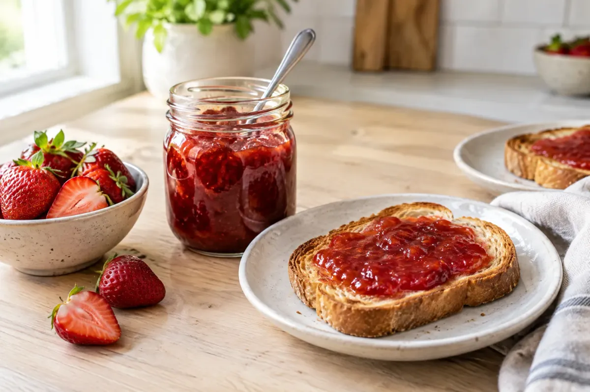 Illustration of Last-Minute Strawberry Jam