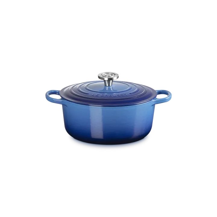 Le Creuset Signature Round Dutch Oven 5.5 qt, Azure