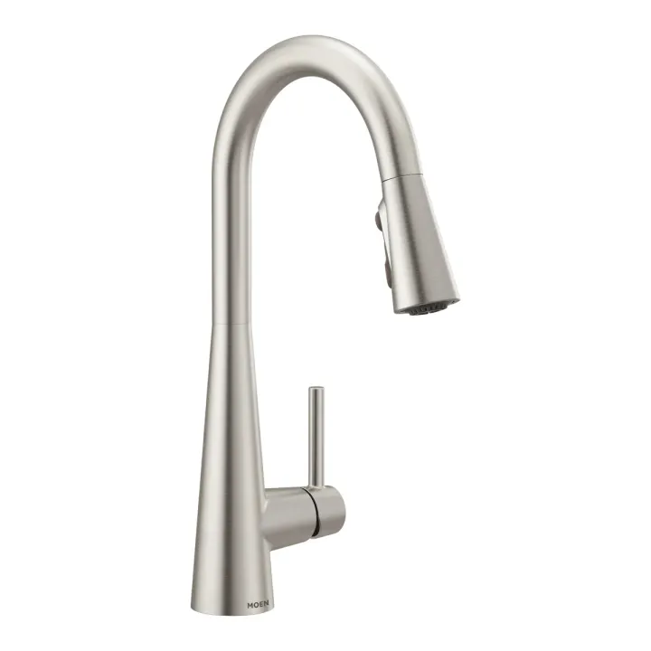 Moen Sleek One-Handle High Arc Pulldown Kitchen Faucet