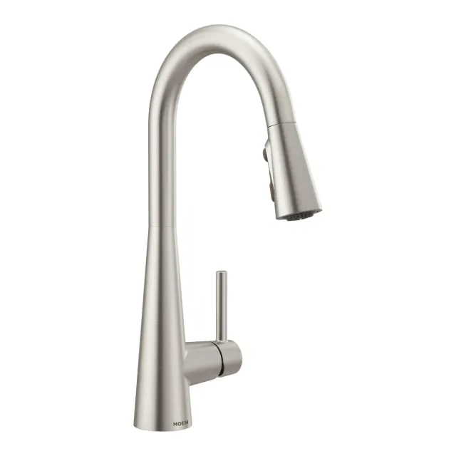 Moen Sleek One-Handle High Arc Pulldown Kitchen Faucet