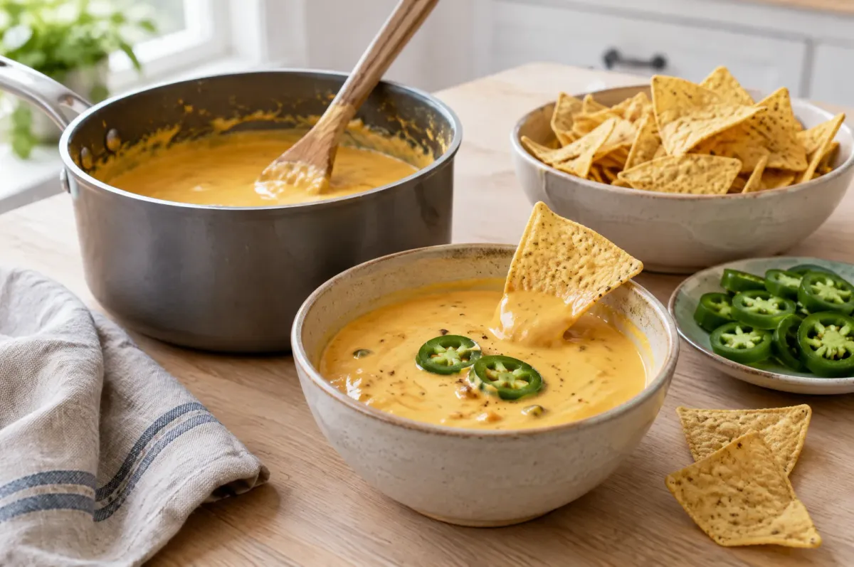 Illustration of Nacho Cheese Sauce