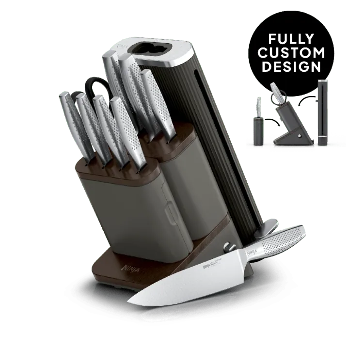Ninja NeverDull Pro 11-Piece Knife Set, Slate