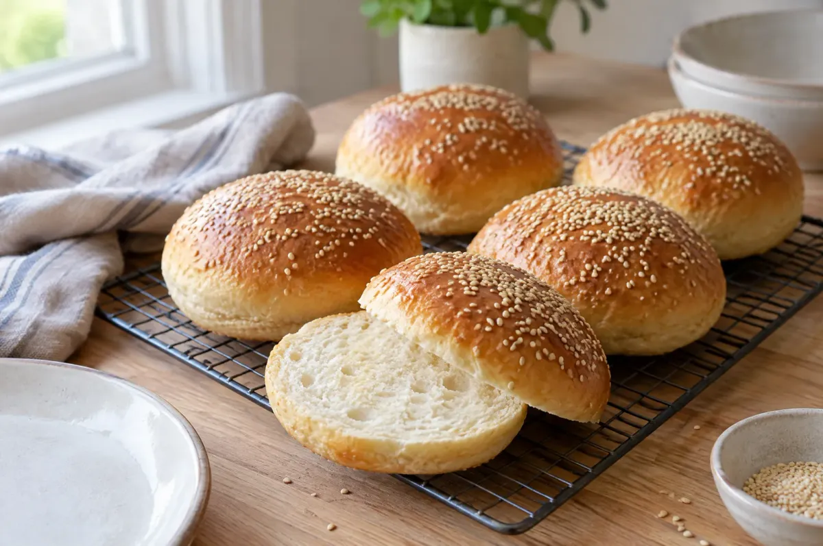 Illustration of Perfect Burger Buns