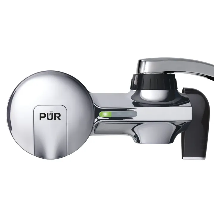 PUR PLUS Faucet Filtration System - Horizontal, Chrome