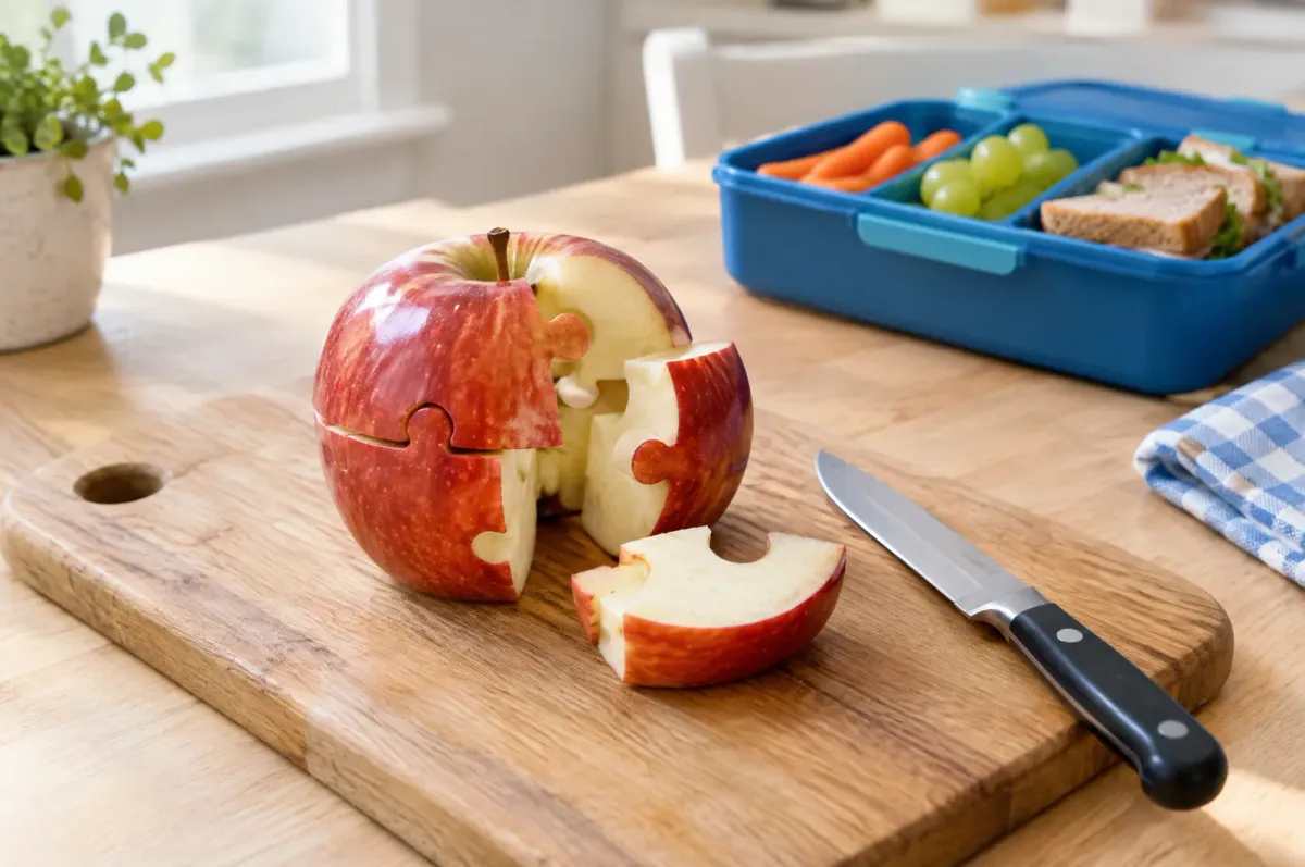 Illustration of Puzzle Apples