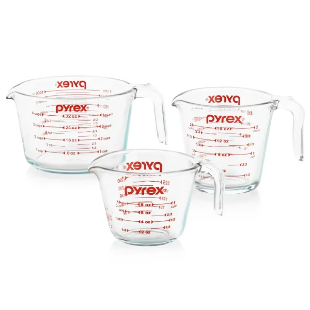 Pyrex® 3-piece Measuring Cup Set