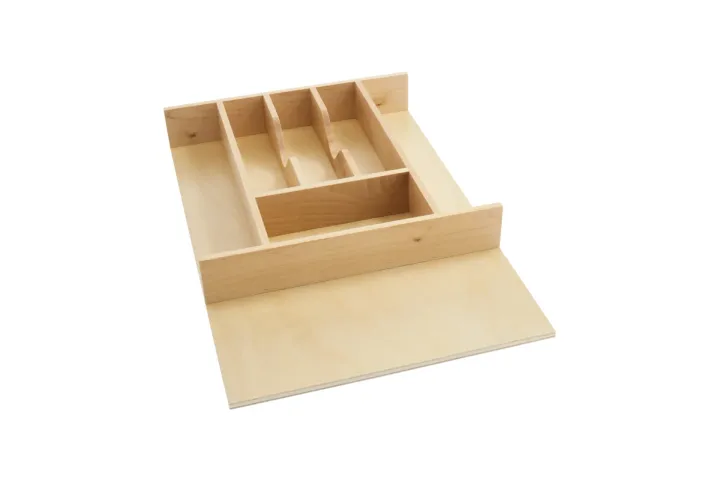 Rev-A-Shelf Wood Trim-to-Fit Cutlery Drawer Insert Organizer (4WCT Series)