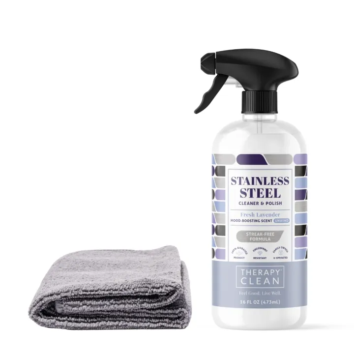 Therapy Stainless Steel Cleaner & Polish Kit