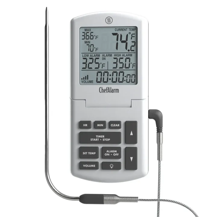 ThermoWorks ChefAlarm Cooking Alarm Thermometer and Timer
