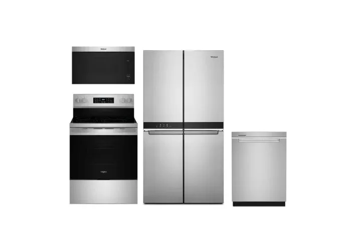 Whirlpool 4-Piece Freestanding Kitchen Suite