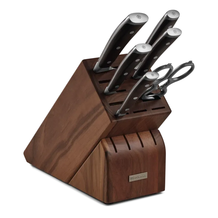 WÜSTHOF Ikon 7-Piece Knife Block Set