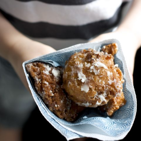 Bisquick Apple Fritters
