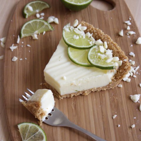 White Chocolate Key Lime Pie