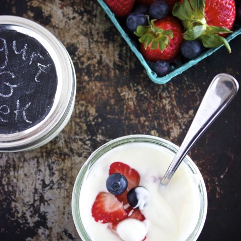 Easy Homemade Yogurt (& Greek Yogurt)