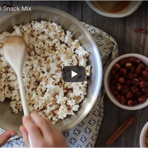 Cinnamon Popcorn Snack Mix