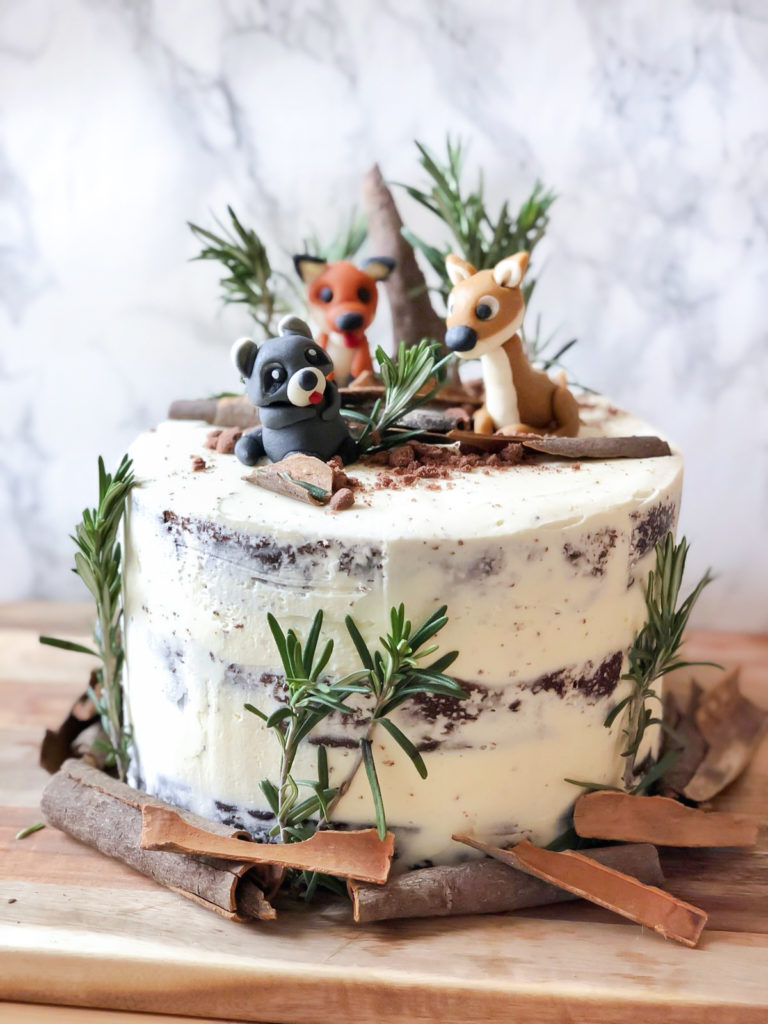 Woodland Animals Cake – KS